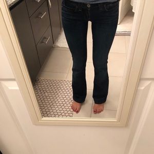 Yanuk dark wash boot cut jeans